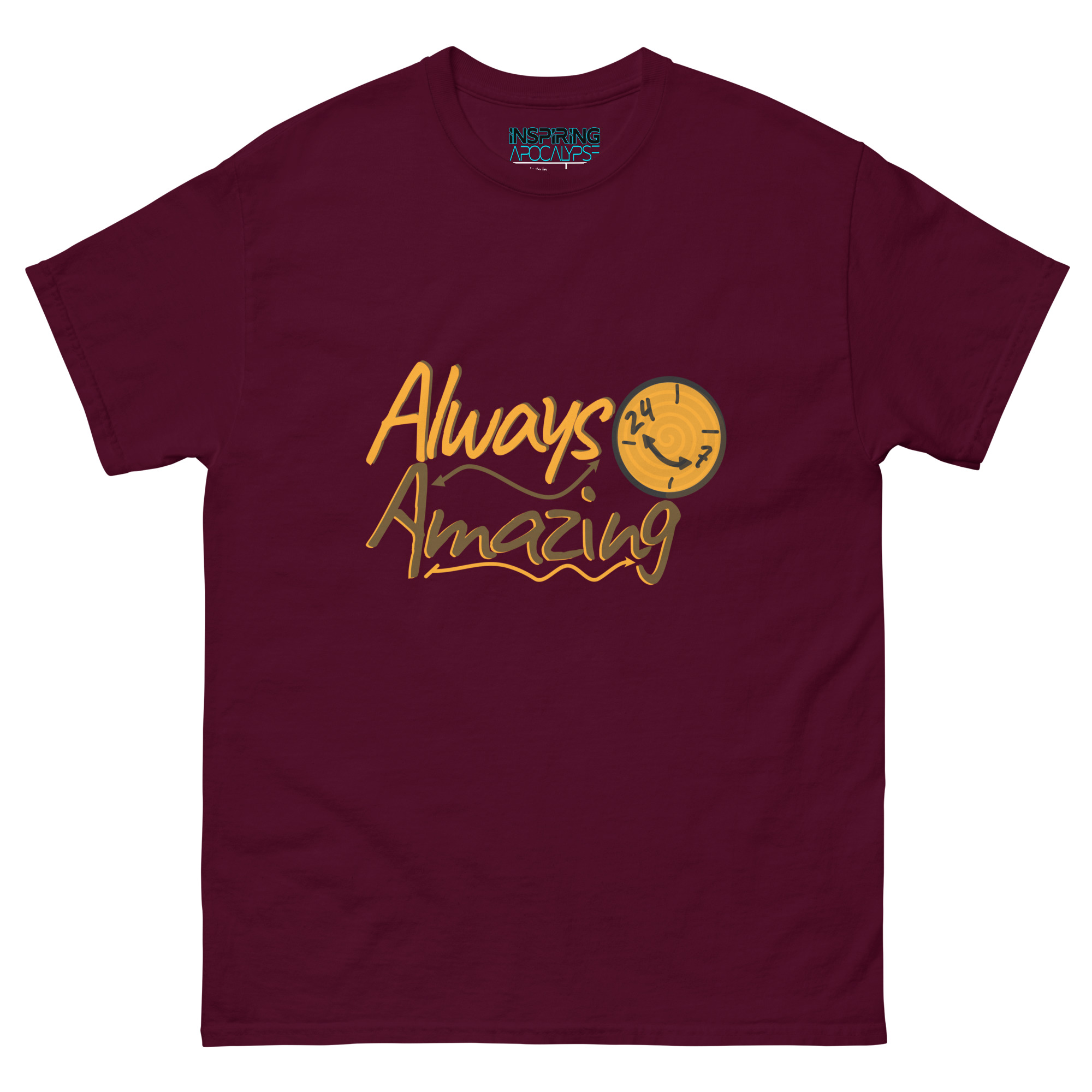 unisex-classic-tee-maroon-front-6ac9259059537.jpg